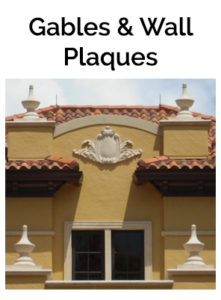 gable wall plaques